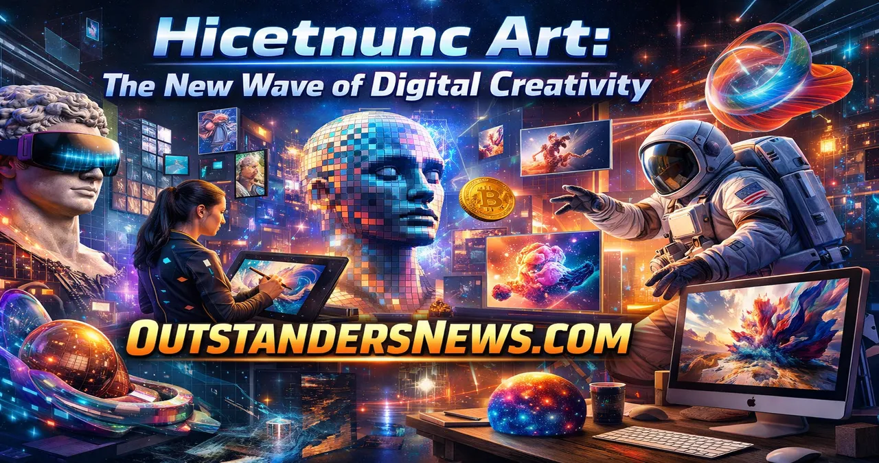 Hicetnunc Art: The New Wave of Digital Creativity | outstandersnews.com