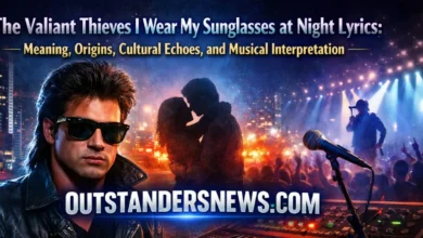 The Valiant Thieves I Wear My Sunglasses at Night Lyrics