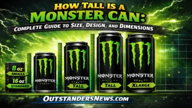 How Tall Is a Monster Can