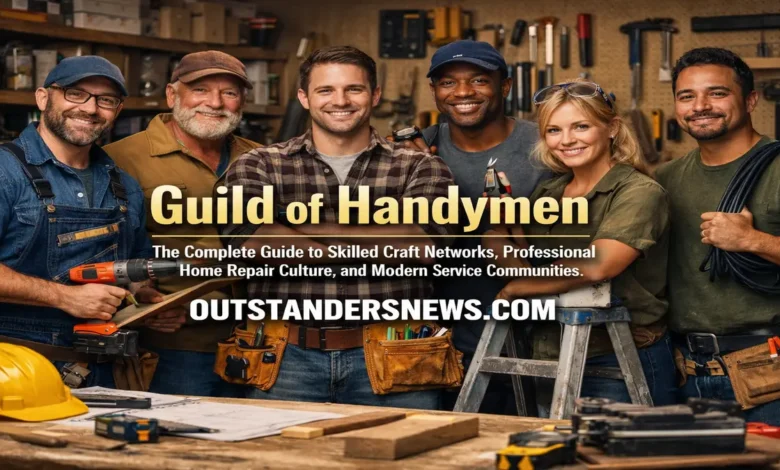 Guild of Handymen: The Complete Guide to Skilled Craft Networks,  Professional Home Repair Culture, and Modern Service Communities |  outstandersnews.com