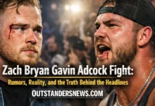 Zach Bryan Gavin Adcock Fight