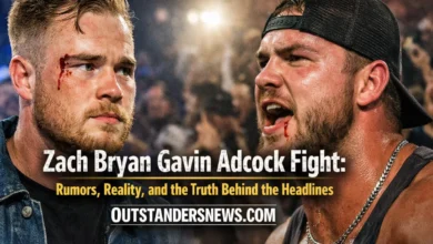 Zach Bryan Gavin Adcock Fight